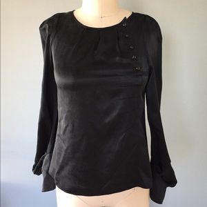 Marc Jacobs Black Silk Blouse - Size 2